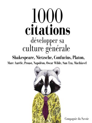 cover image of Développer sa culture générale en 1000 citations